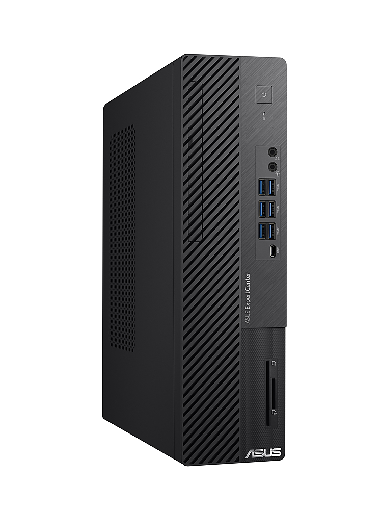 Angle View: ASUS - ExpertCenter SFF Desktop - Intel Core i5-10400 - 8GB Memory - 512GB SSD