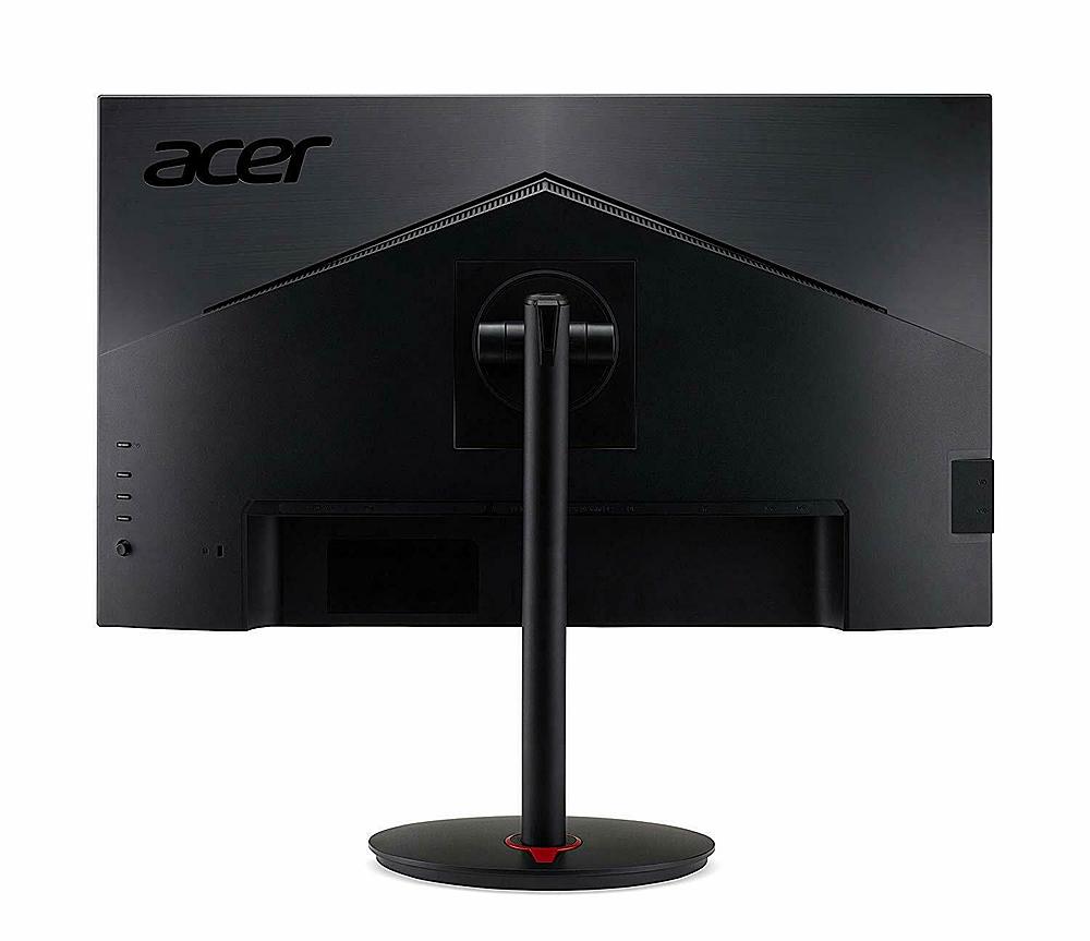 Back View: Acer Nitro XV2 27" Gaming Monitor - 16:9 Full HD Monitor - Refurbished