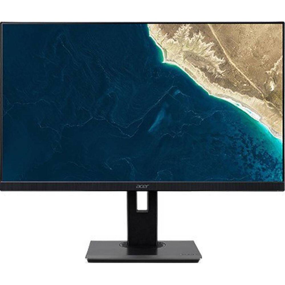 Front. Acer - Acer B7 23.8" Widescreen Monitor Display Full HD (1920x1080) 4 ms GTG 16:9 75 Hz - Black.