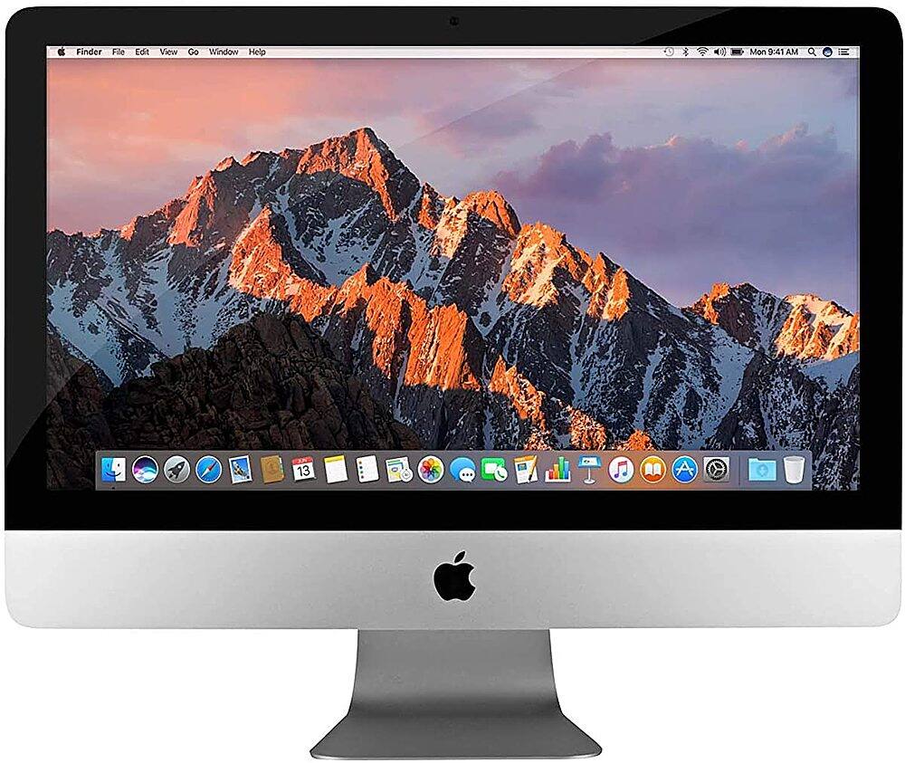 Alt View 2. Apple - Apple - 21.5" Pre-Owned iMac Desktop - Intel Core i5 2.7GHz - 8GB Memory - 1TB HDD (2012) - Silver.