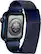 Alt View 14. Platinum™ - Magnetic Stainless Steel Mesh Band for Apple Watch 38mm, 40mm, 41mm and Apple Watch Series 1-9 - Blue.