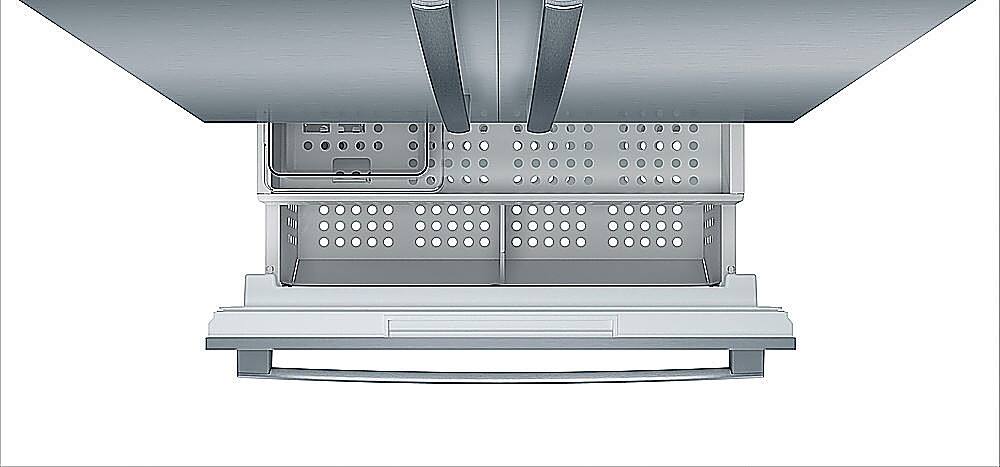 Alt View 14. Bosch - Benchmark Series 16 Cu. Ft. Bottom-Freezer Counter-Depth Smart Refrigerator - Stainless Steel.