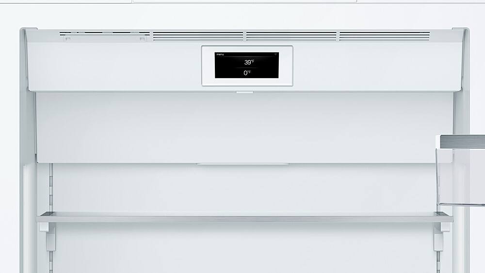 Alt View 4. Bosch - Benchmark Series 16 Cu. Ft. Bottom-Freezer Counter-Depth Smart Refrigerator - Stainless Steel.