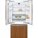 Alt View 1. Bosch - Benchmark Series 19.4 Cu. Ft. French Door Built-In Smart Refrigerator - Custom Panel Ready.