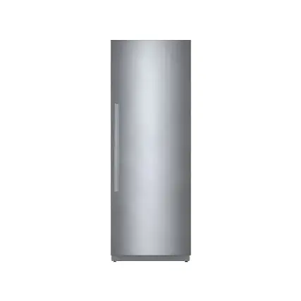 Front. Bosch - Benchmark Series 16.8 Cu. Ft. Column Counter-Depth Smart Refrigerator - Custom Panel Ready.