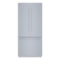 Front Zoom. Bosch - Benchmark 19.4 cu. ft. French Door Built-In Smart Refrigerator - Stainless steel.