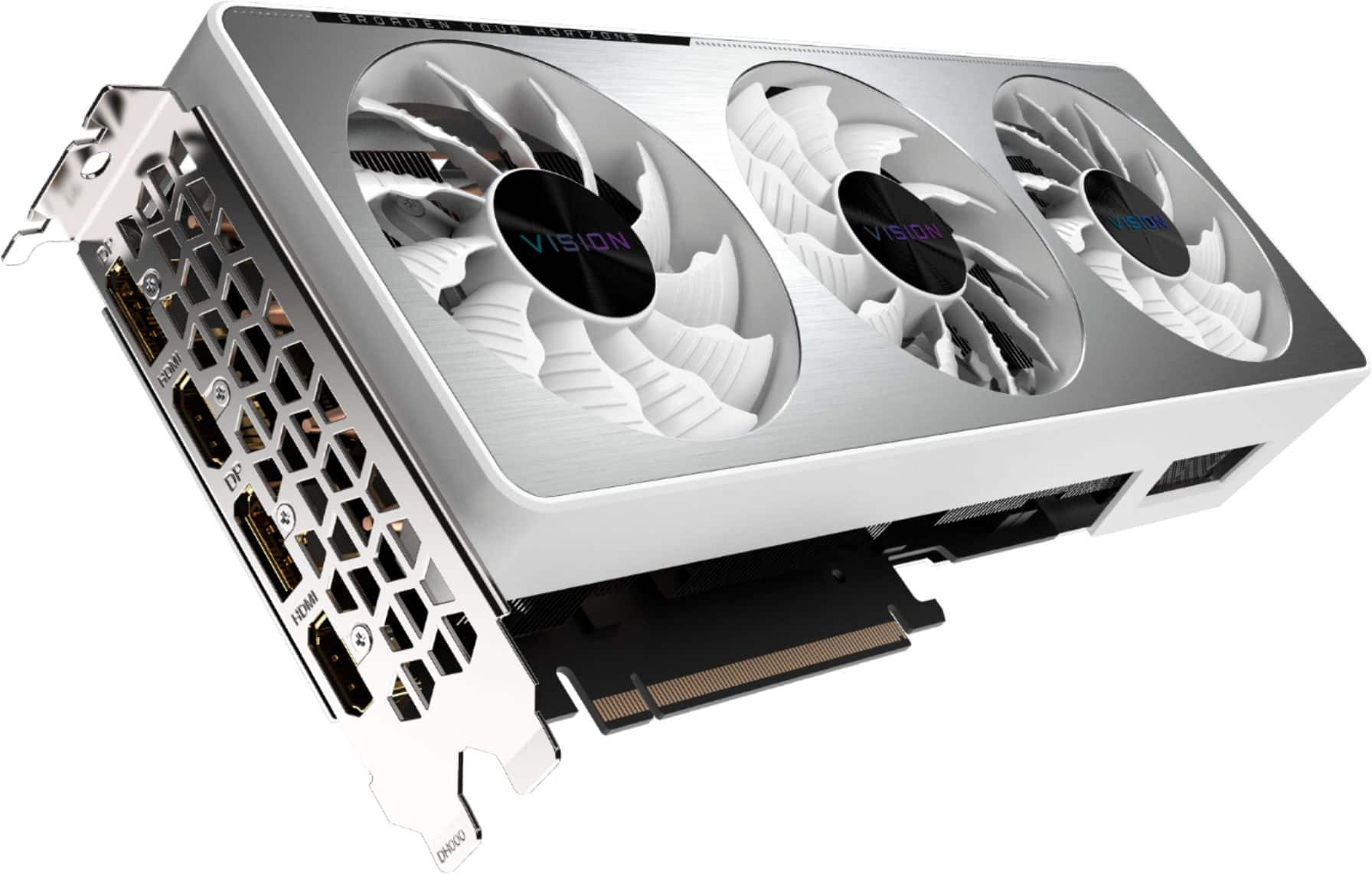 Gigabyte GeForce RTX 3070 Ti Vision OC 8GB GDDR6 Graphic Card Silver