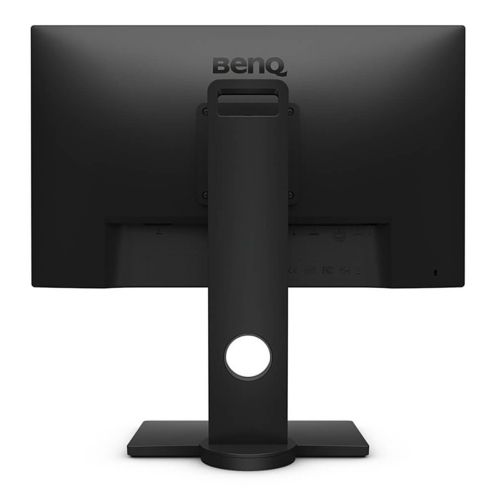 Back View: BenQ - EL2870U 27.9" HDR LED 4K UHD FreeSync Monitor (DisplayPort, HDMI) - Metallic Gray