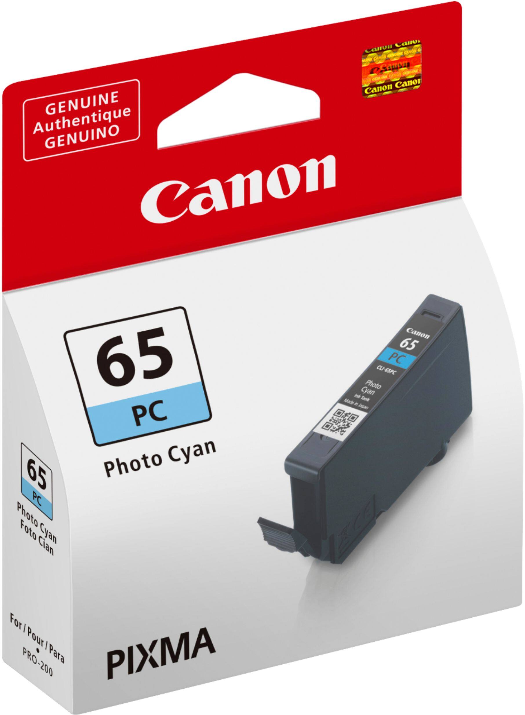 Alt View 1. Canon - CL - 65 Standard Capacity Ink Cartridge - Photo Cyan.