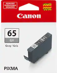 Front. Canon - CL - 65 Standard Capacity Ink Cartridge - Gray.