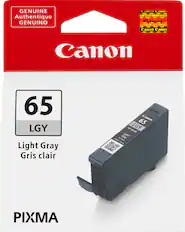 Front. Canon - CL - 65 Standard Capacity Ink Cartridge - Light Gray.