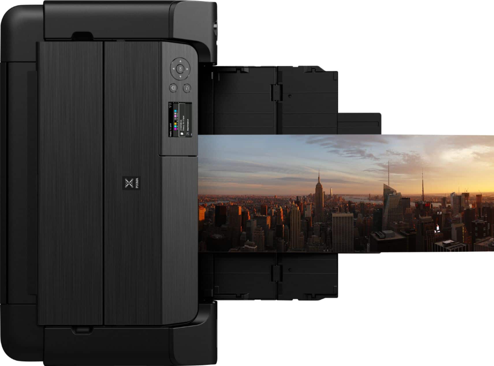 Alt View 14. Canon - PIXMA PRO-200 Wireless Inkjet Printer - Black.