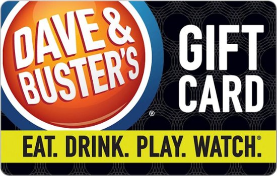 Front Zoom. Dave & Buster's - $25 Gift Card (Digital Delivery) [Digital].