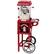 Angle. WestBend - 2.5-Ounce Popcorn Cart Popcorn Popper Machine - Red.