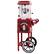 Front. WestBend - 2.5-Ounce Popcorn Cart Popcorn Popper Machine - Red.