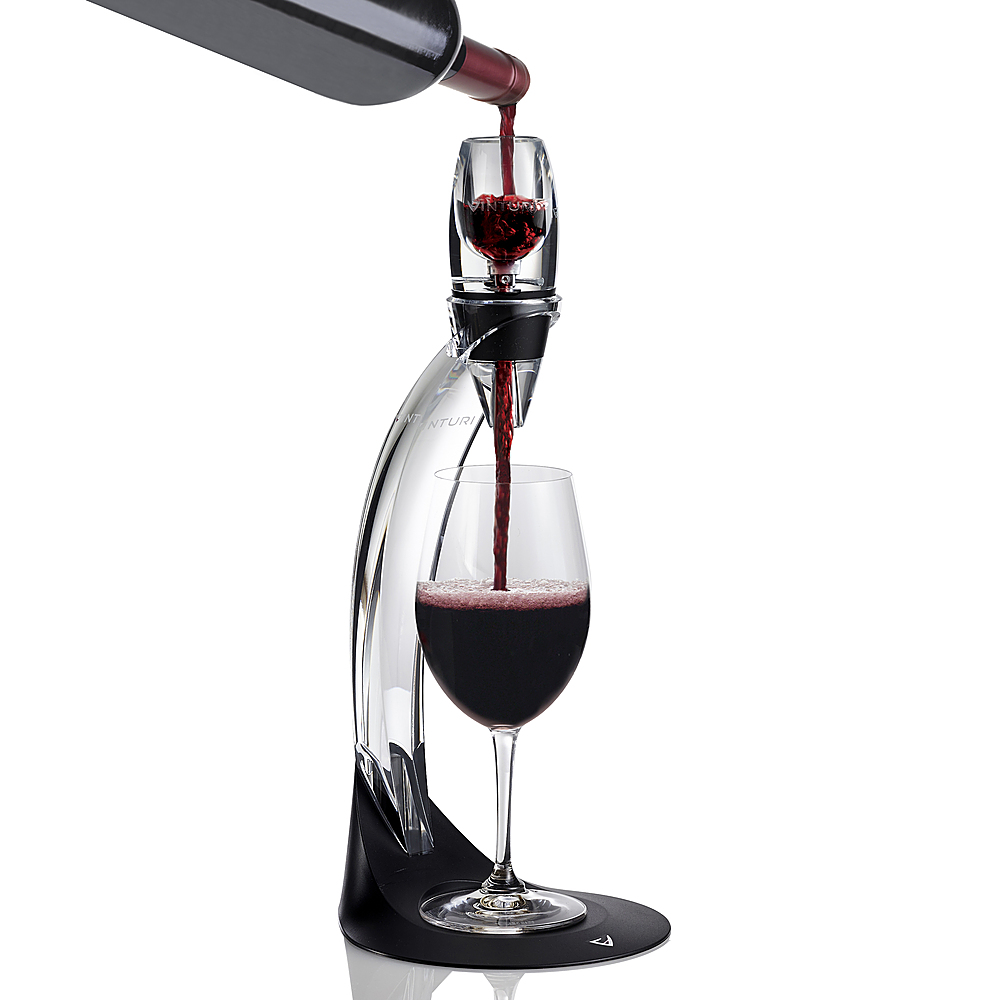 Angle View: Vinturi - Red Wine Aerator Tower Set - Clear