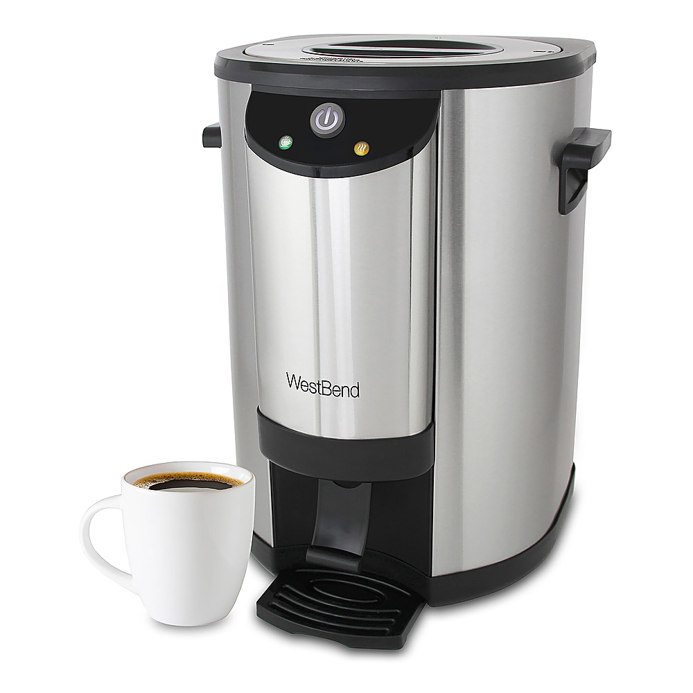 Focus Products Co. Regalware 100 Cup Stainless Steel Coffee Urn - 57100
