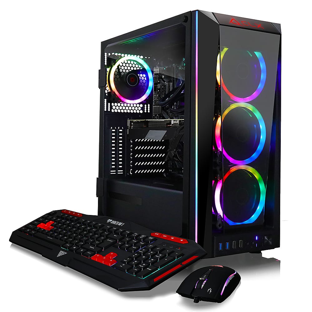 CLX SET Gaming Desktop Intel Core i9 10900KF 16GB Memory NVIDIA GeForce RTX  3080 480GB SSD + 2TB HDD Black TGMSETRTH0A26BM - Best Buy