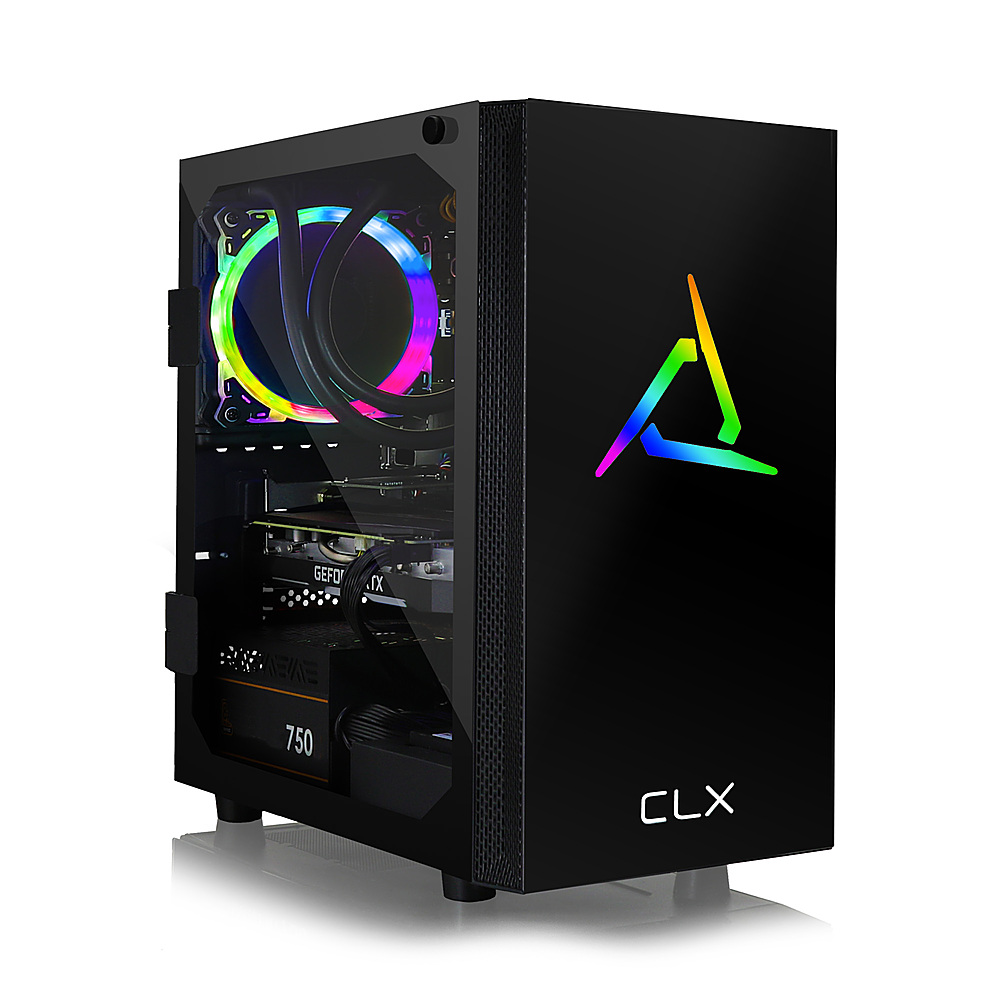 CLX SET Gaming Desktop Intel Core i7 10700 32GB  - Best Buy