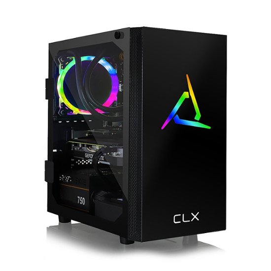 CLX SET Gaming Desktop - Intel Core i7 10700 - 32GB Memory - NVIDIA GeForce  RTX 3070 - 480GB SSD + 3TB HDD - Black