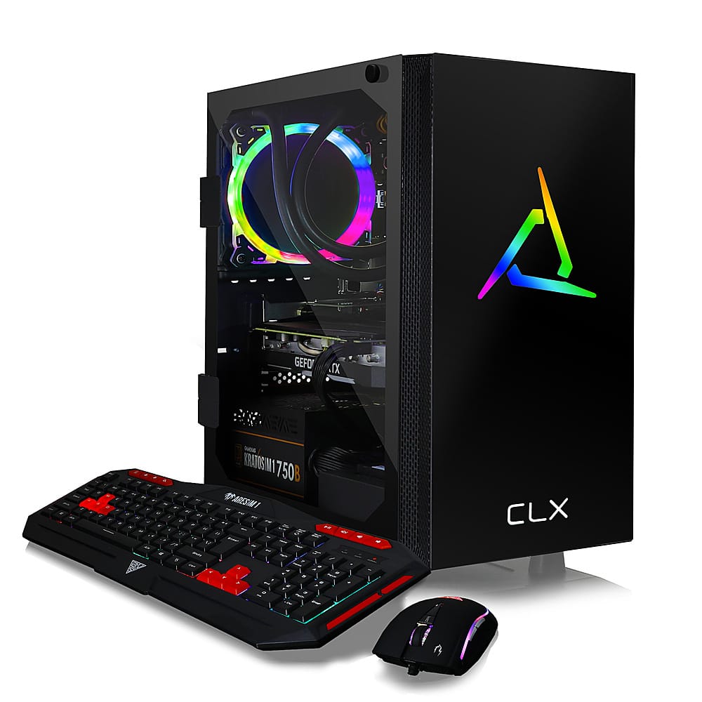 Best Buy: CLX SET Gaming Desktop Intel Core i7 10700 32GB Memory