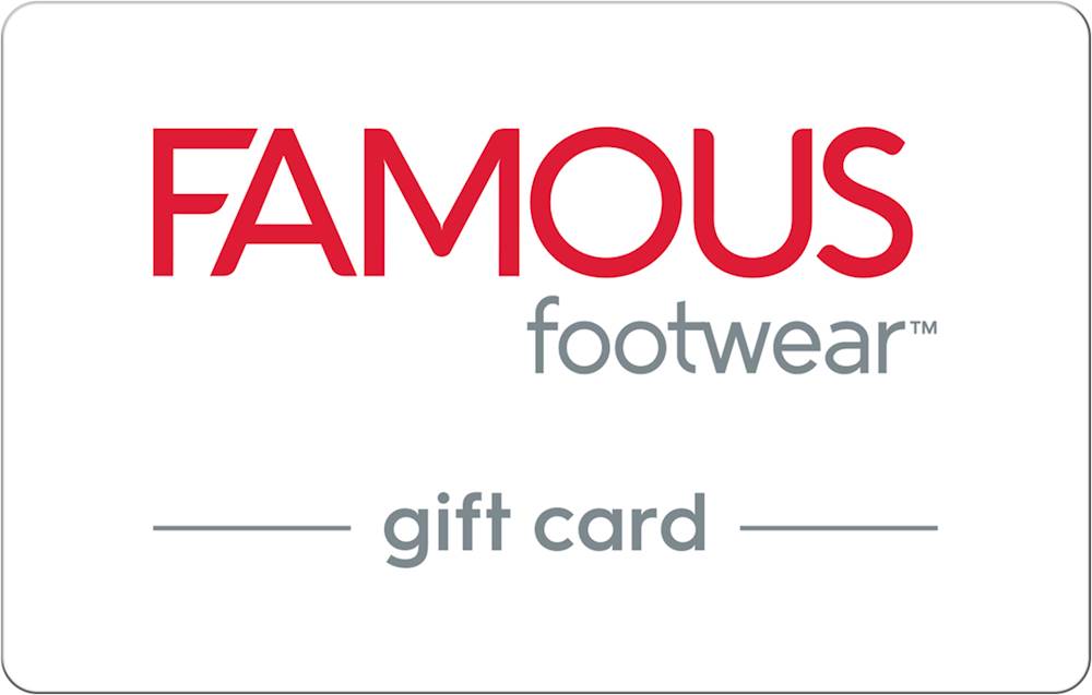 Famous Footwear $25 Gift Card [Digital] FAMOUSFOOTWEAR $25 DIGITAL.COM ...