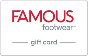 Famous Footwear - $25 Gift Card [Digital] - Front_Zoom