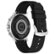 Back Zoom. Citizen - CZ Smart HR Heart Rate Smartwatch 46mm Black Silicon Stainless Steel watch, Powered by Google Wear OS - Black.