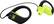 Angle. JBL - Endurance Sprint Wireless In-Ear Headphones - Yellow.