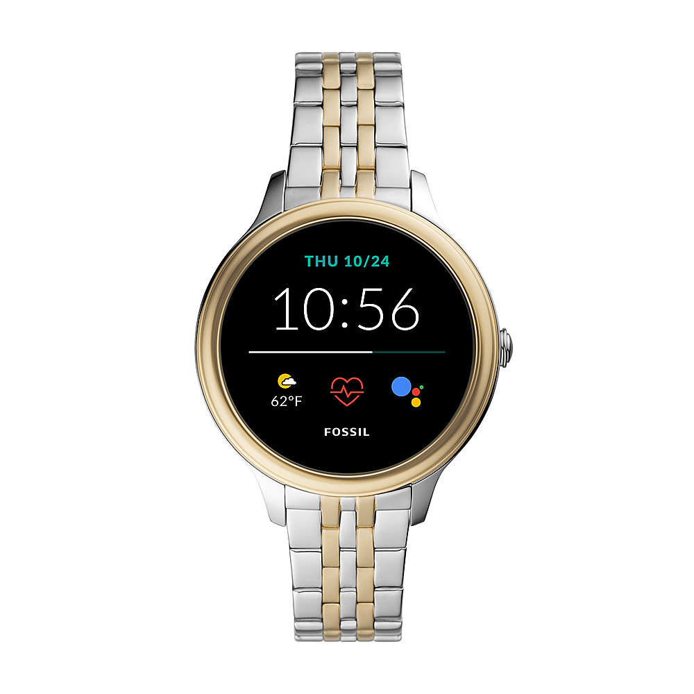 Questions and Answers: Fossil Gen 5e Smartwatch 42mm Two-Tone Stainless ...