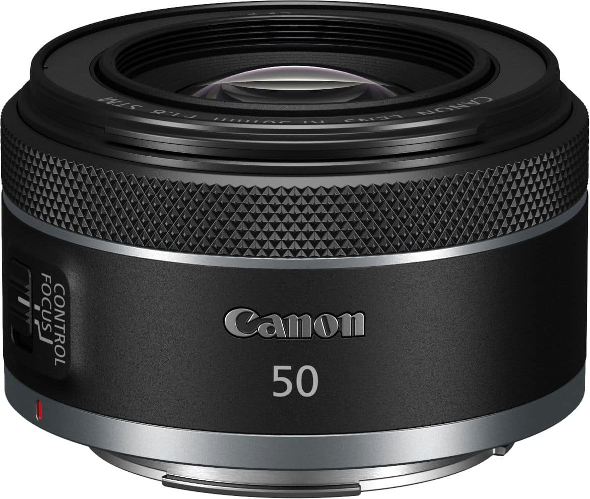 Canon RF50mm F1.8 STM Standard Prime Lens for EOS R-Series