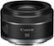 Front Zoom. Canon - RF50mm F1.8 STM Standard Prime Lens for EOS R-Series Cameras - Black.