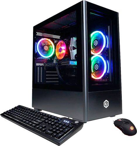 CyberPowerPC - Gamer Xtreme Gaming Desktop - Intel Core i7-10700F - 16GB Memory - NVIDIA GeForce RTX 3060 Ti - 1TB HDD + 500GB SSD - Black