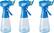 Angle Standard. Discovery Kids - Misting Fans (3-Pack) - Blue.