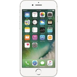 Apple - iPhone 7 256GB Unlocked GSM 4G LTE Quad-Core Smartphone w/ 12MP Camera - Silver - Front_Zoom