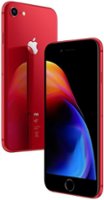Apple - Certified Refurbished iPhone 8 64GB Unlocked GSM 4G LTE Phone w/ 12MP Camera - Red - Front_Zoom