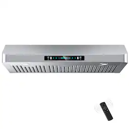 ZJKLA - 36 inches - Externally Vented - Under cabinet Range Hood - Stainless Steel