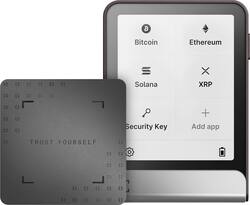 Ledger - Flex Crypto Hardware Wallet with Recovery Key - Graphite - Front_Zoom