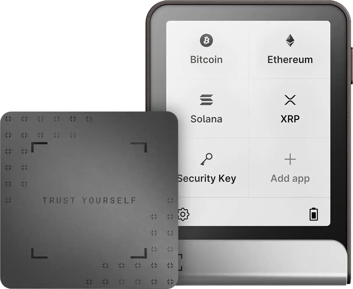 Ledger - Flex Crypto Hardware Wallet with Recovery Key - Graphite