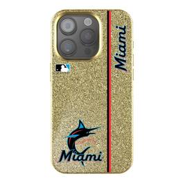 Keyscaper - MLB - Miami Marlins iPhone Bling Case - 14 - Gold