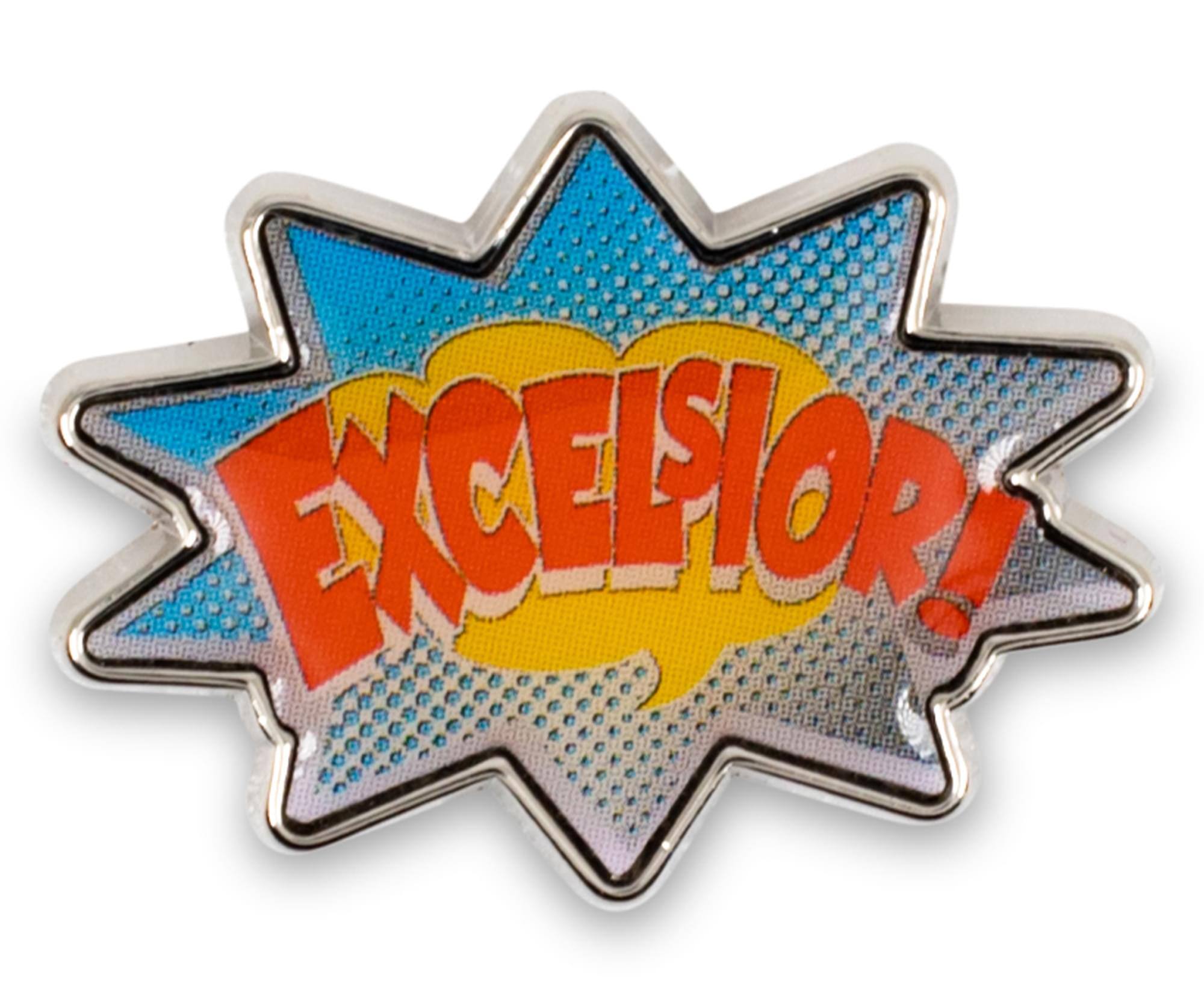 Marvel - Stan Lee Excelsior Enamel Collector Pin - Blue price history on PriceWatchPro