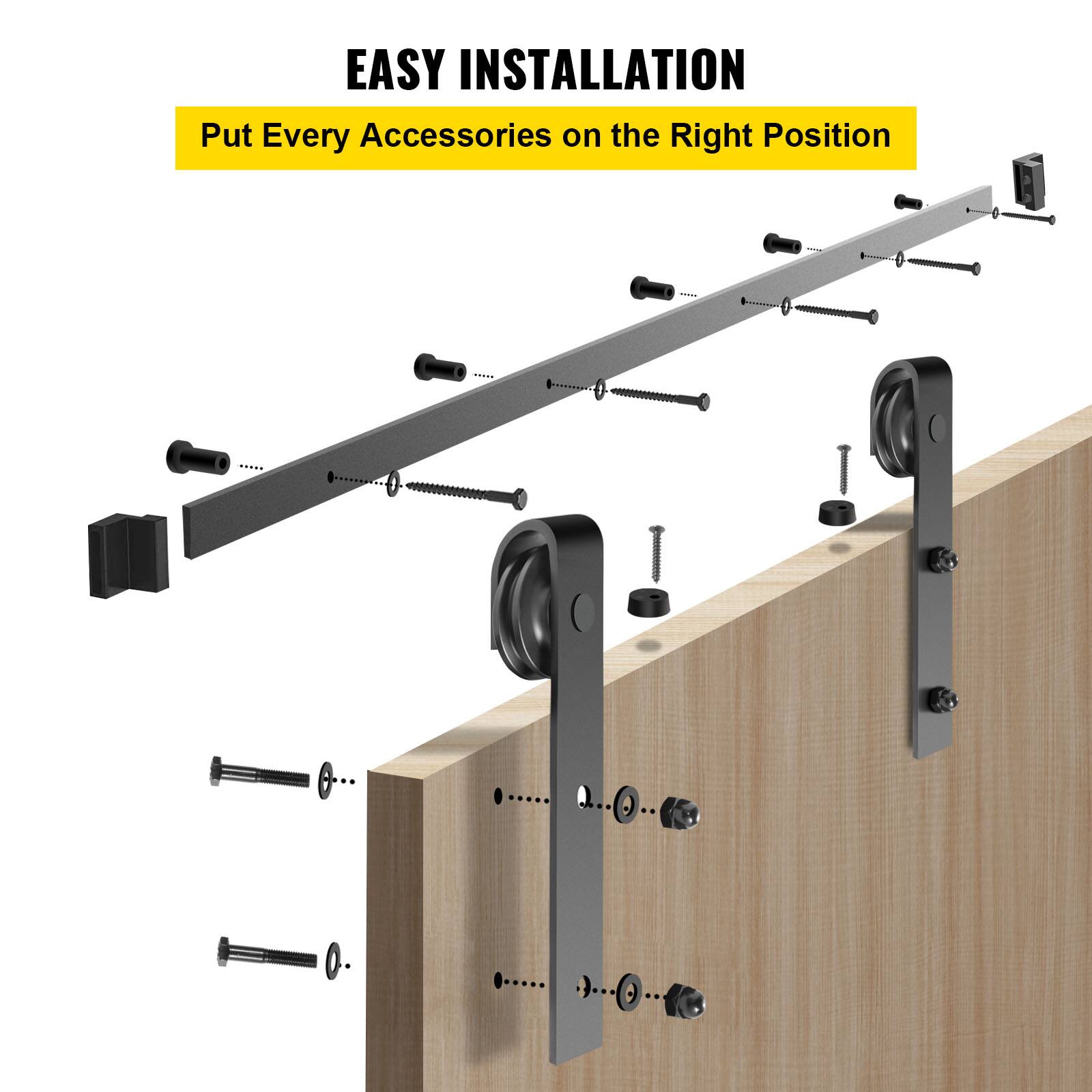 EASY INSTALLATION  
Put Every Accessories on the Right Position