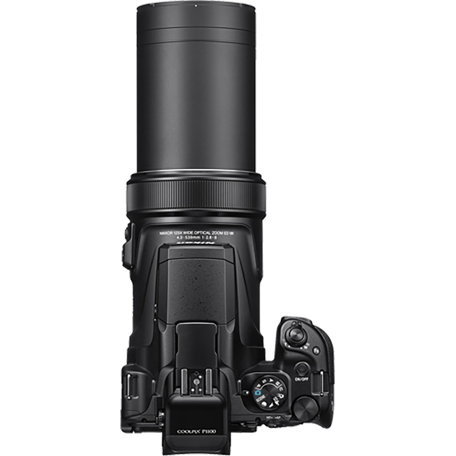 Nikon 2000 Wide Optical 2000 4.3 530mm 20-8 - A F a O P - # . 1 CAOF COOLPIX P100