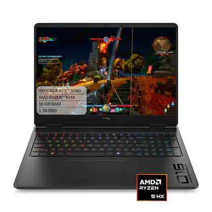 - Emf GREAT NORTHERN FOREST
- Ciotuonal Noa
- GEFORCE RTX 5060
- AMD RYZEN 9 HX
- 16 GB RAM
- 1 TB SSD
- AMD RYZEN 9 HX