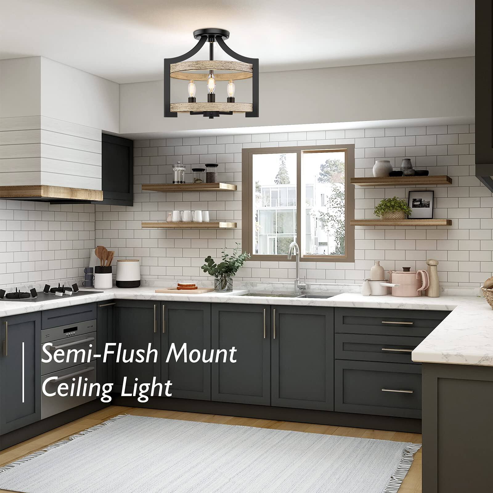 2 Semi-Flush Mount Ceiling Light

Semi-Flush Mount Ceiling Light
