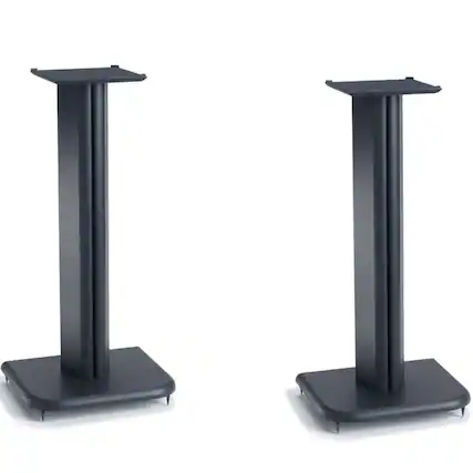 Front. Sanus - BASIC FOUNDATION 24" BLACK - Black.