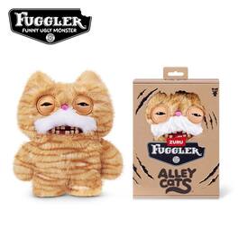 Zuru Fuggler Alley Cats Stinkface 9 Inch Plush Toy - Brown