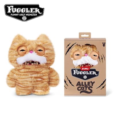 Zuru Fuggler Alley Cats Stinkface 9 Inch Plush Toy Brown 15752H-UP Zuru Fuggler Alley Cats Stinkface 9 Inch Plush Toy Brown 15752H-UP