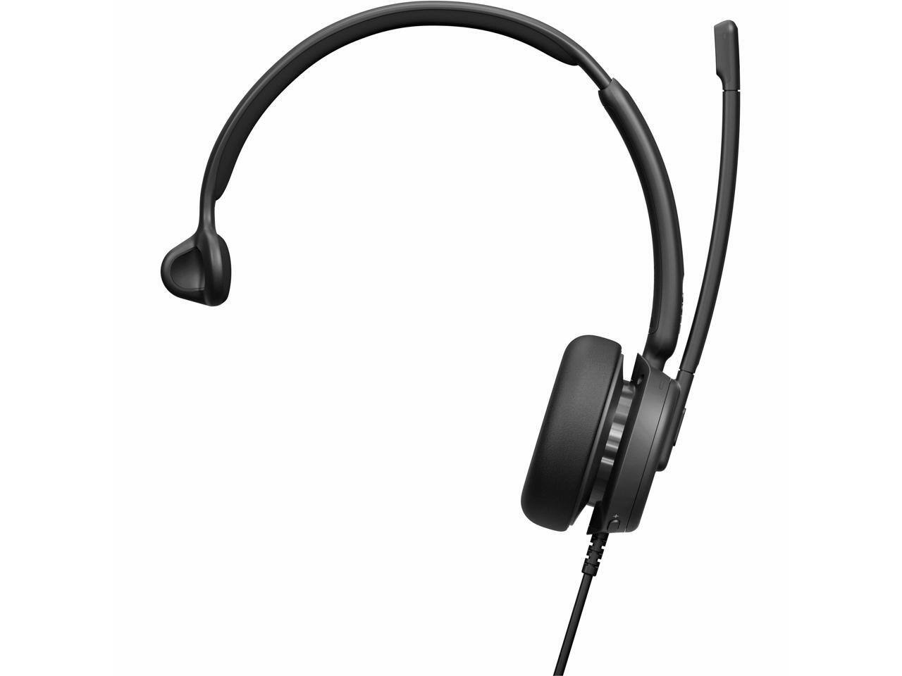 Alt View 1. EPOS - EPOS IMPACT 430 Headset - Microsoft Teams, USB-C, Noise Cancelling, Mono, Wired - Black.