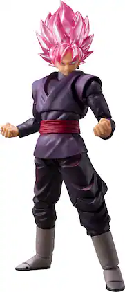 Bandai - 5.5" Goku Black - Super Saiyan Rose - Dragon Ball Super - Tamashii Nations S.H. Figuarts